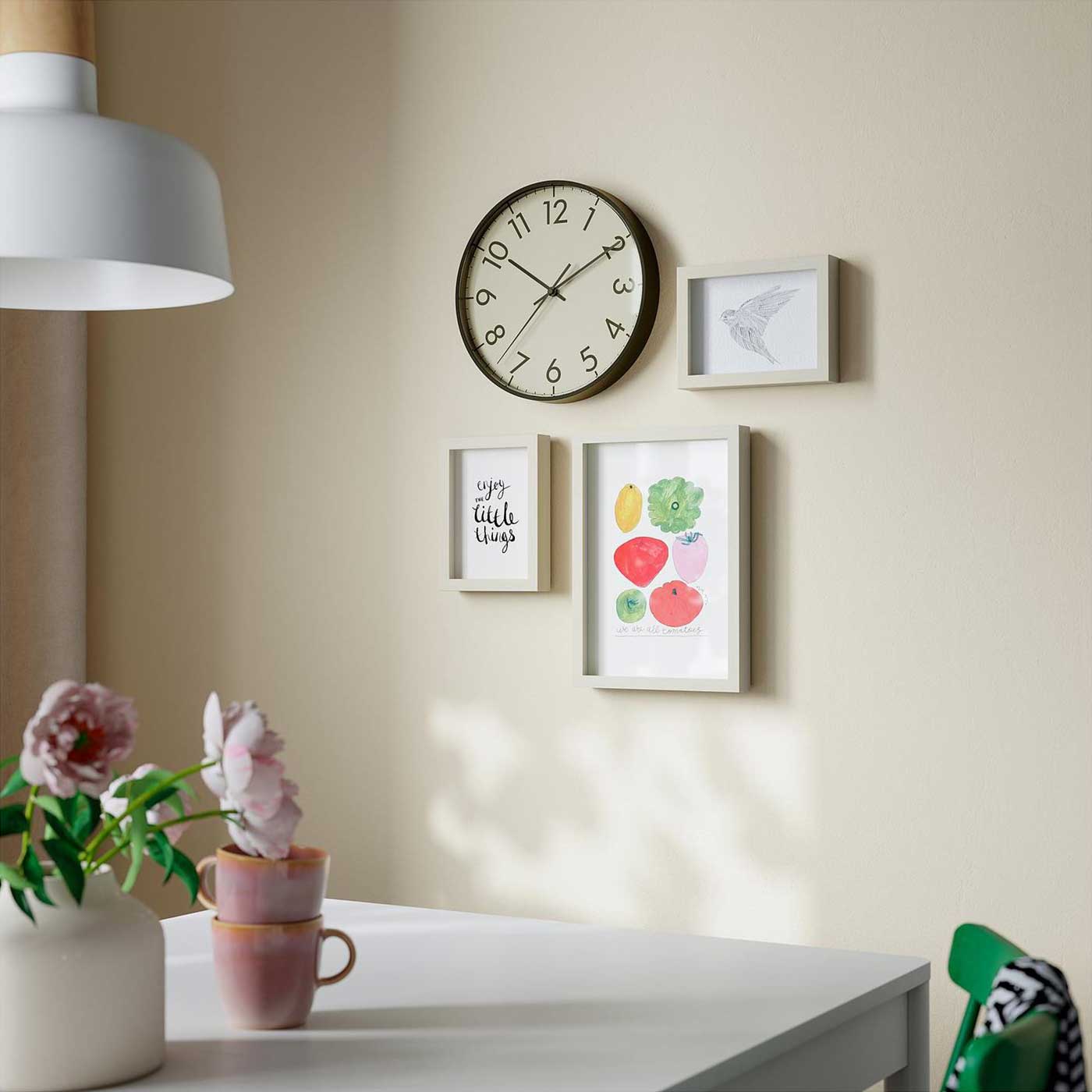 ساعت دیواری ایکیا مدل IKEA TALLSPARV